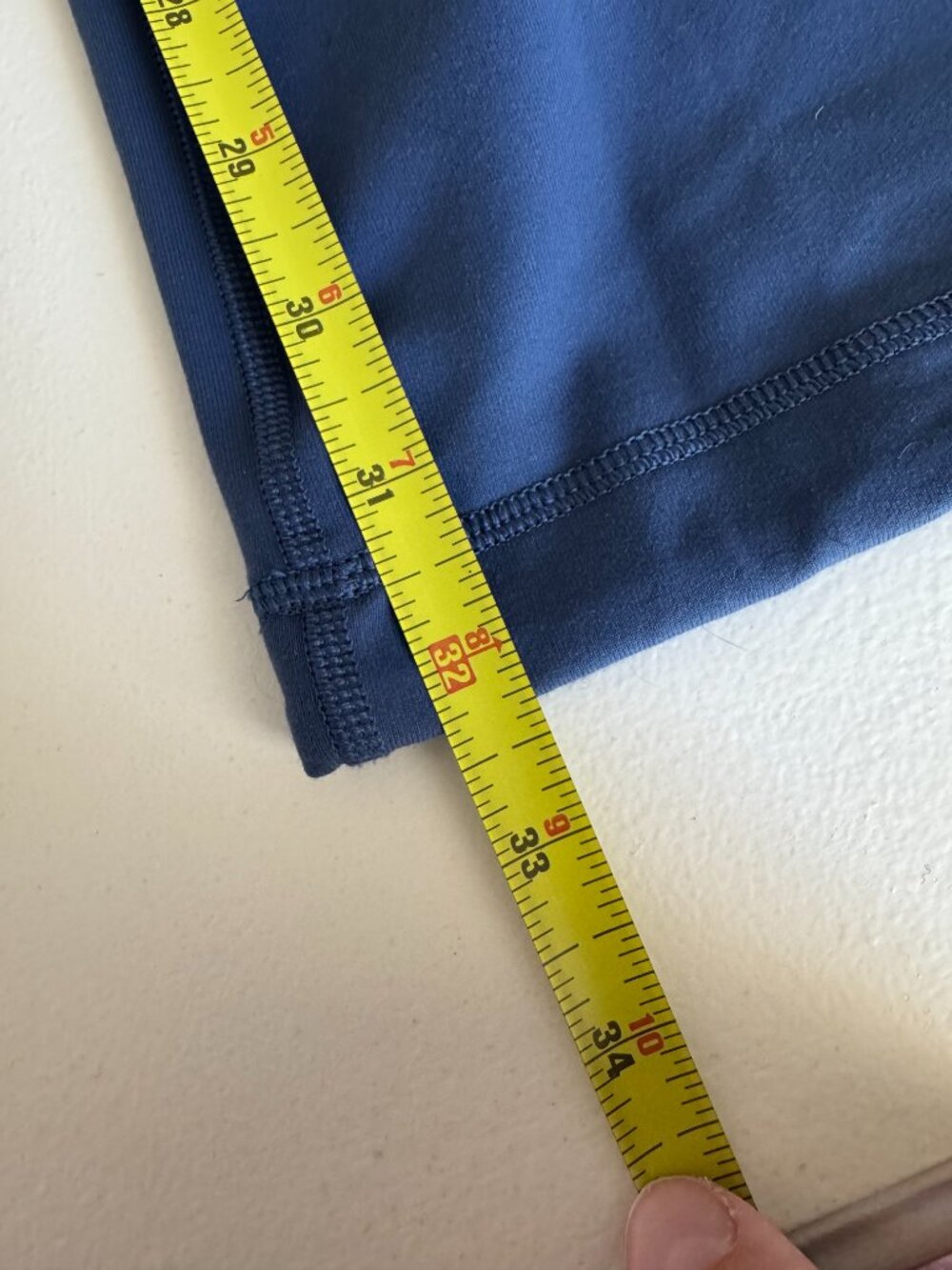 Lululemon Define High-Rise Wide-Leg Pant Luon Blue Twill Size Medium Athleisure - Picture 8 of 9